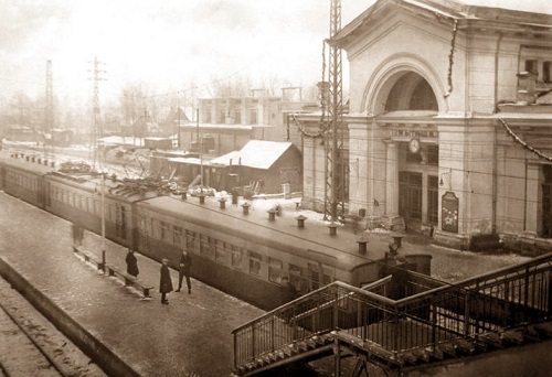 Мытищи и окрестности (Кинохроника и галерея старых фото) Вокзал нач 20 века