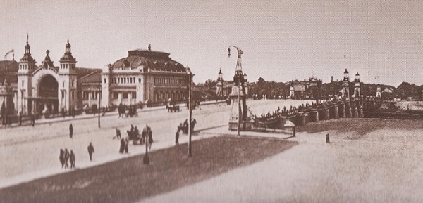 Белорусский вокзал история, кадры кинохроники 1928 года