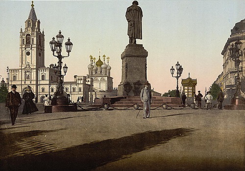 Памятник Пушкину на тверском бульваре. Тверской бульвар фото, история, а также видео 1922 и 1927 годов. 
