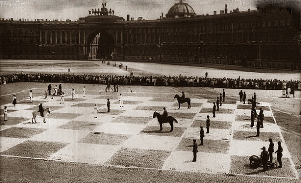 Живые шахматы 1924 год