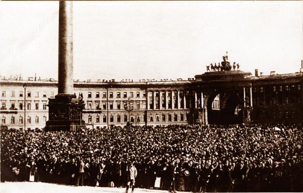Дворцовая площадь, июль 1914 года