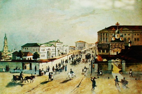 Московский почтамт на Мясницкой в 1840 г. Московский почтамт Мясницкая (видео 1927 г.)