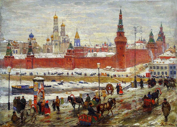 Константин Фёдорович Юон (1875–1958). Старая Москва.