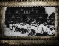 Парад на Красной площади. 1 мая 1922 года.
