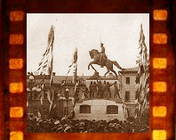 Кинохроника открытия памятника Скобелеву