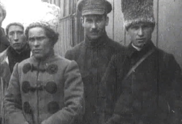 Кадр кинохроники. Батька Махно видео 1919 года. Фото и история.