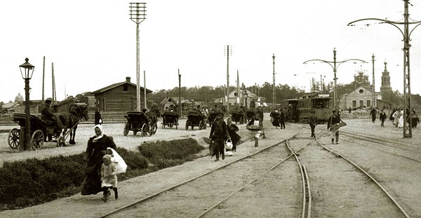 За Бутырской заставой. Неподалеку от Савеловского вокзала. 1918 год